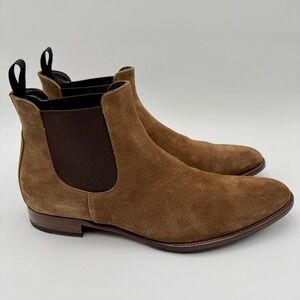 To Boot New York Chelsea Boots by Adam Derrick Mens 10.5 Suede Italy Made Career